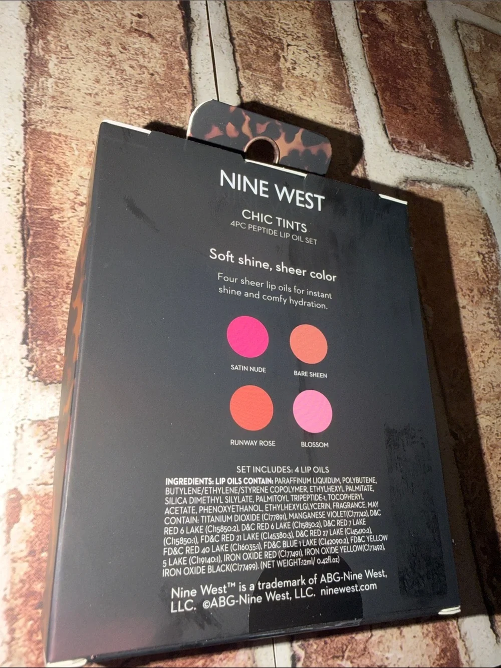 Nine West four glossy